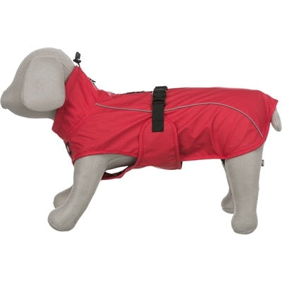 Trixie Regenjas Hond Vimy Rood