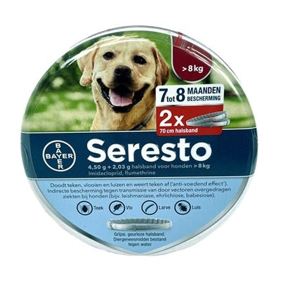 Bayer Seresto Teken- En Vlooienband Hond