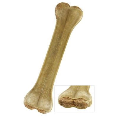 Petsnack Geperst Bot Gevuld Met Rund