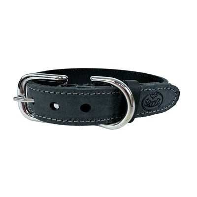 Sazzz Halsband Hond Nomad Vintage Leer Antraciet