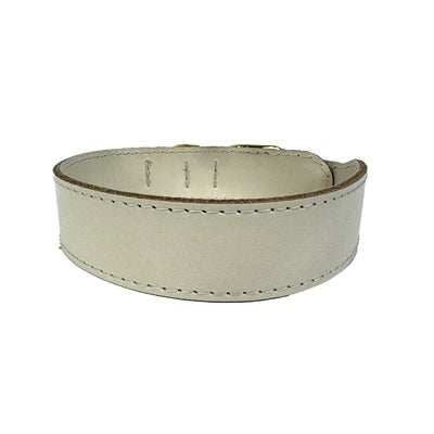 Sazzz Halsband Hond Pioneer Classic Leer Creme