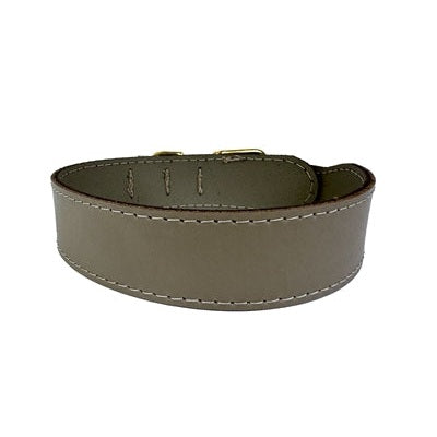 Sazzz Halsband Hond Pioneer Classic Leer Taupe