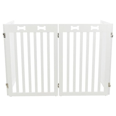 Trixie Afsluithek Wit 4 Panelen