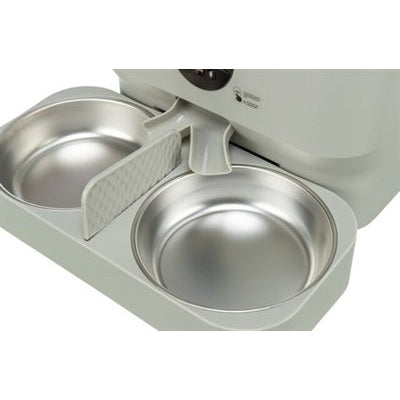 Trixie Voerbak / Drinkbak Dubbel Voor #24347 Kunststof / Rvs Wit