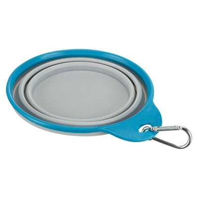 Trixie Voerbak / Drinkbak Reis Stevige Rand Siliconen Assorti